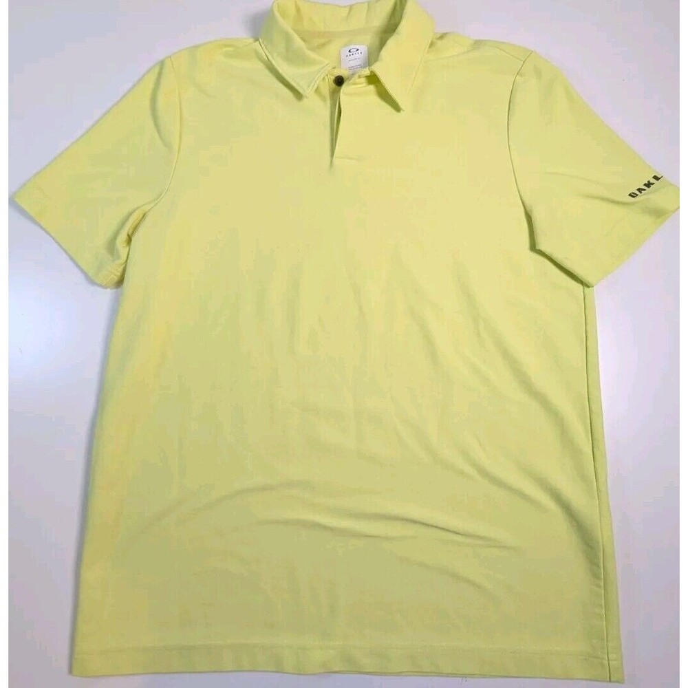 OAKLEY Medium Regular Fit Men’s Gray Polo Shirt Short Sleeve RN 96548 Size Med
